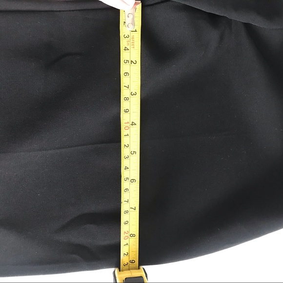 Sisley Black Straight Cut Lightweight Summer Pants Y2K 90’s - Picture 11 of 16